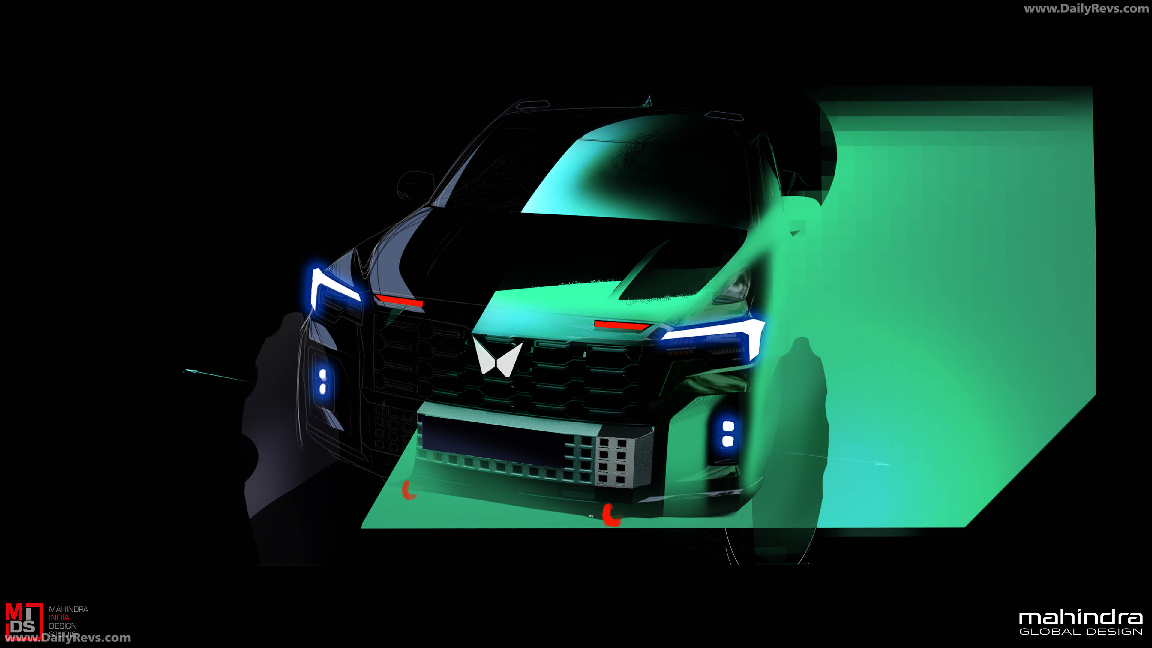 2027 Mahindra Motors Scorpio Lifestyler Sketches